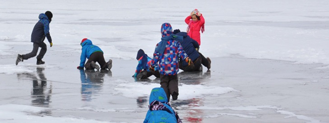 Памятка детям о мерах безопасности на льду  